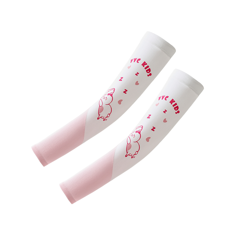 VVC KIDS系列动物园防晒冰袖（单位：副）VCS4S256 粉